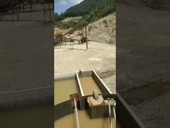 स्पाइरल सैंड वाशिंग मशीन मोबाइल 20 - 180 टी/एच