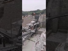 HZS75 कंक्रीट मिश्रण स्टेशन मध्यम आकार और ऊपर के लिए सीमेंट संयंत्र उपकरण