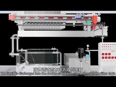 पूरी तरह से स्वचालित वेल्डिंग प्लेट फ्रेम फिल्टर कपड़ा वॉकिंग उपकरण, संक्षारण-प्रतिरोधी