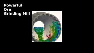 अयस्क पीसने के लिए स्टील बॉल कोयला मिल