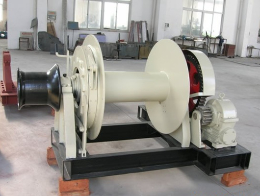 JKM JKMD Tower Multi Rope Friction Mine Hoist Landing