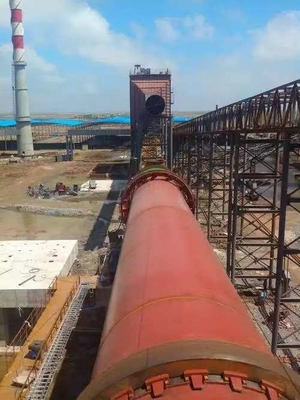 Metallurgical Industry 600t/D Zinc Oxide Cement Rotary Kiln Complete Production Line