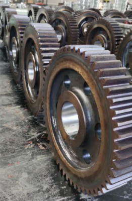 High Temperature And Wear Resistant Ball Mill Gear Ring Parts For Mining And Metallurgy