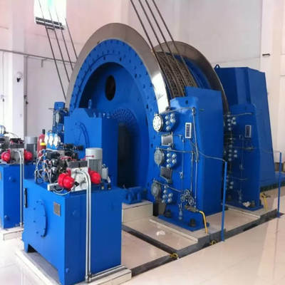 Large lifting capacity and small energy consumption of multi-rope friction mine hoist