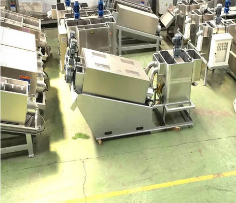 Screw Filter Suitable For Sludge With High Oil Content