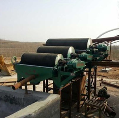 Materials Below 3mm 10-280t/H Magnetic Drum Separator and magnetic seperator factory