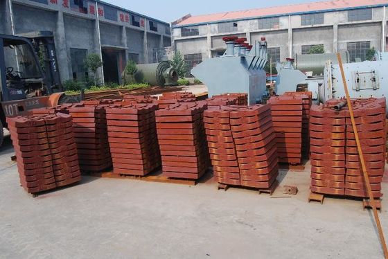 उच्च मैंगनीज स्टील बॉल मिल शैल लाइनर और चुंबकीय अस्तर बोर्ड