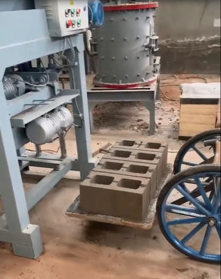 स्लैग रेत बजरी एल्यूमीनियम लाल स्लैग के लिए उपयुक्त छोटी ईंट मशीन