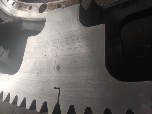 बॉल मिल के लिए अनुकूलित दबाव कोण हेलिकल गियर रैक और पिनियन