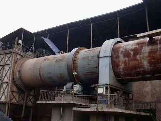 उच्च तापमान प्रतिरोधी धातुकर्म रोटरी भट्टी भूनने में कमी