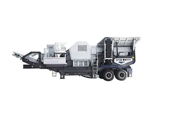 एक्सप्रेसवे रेलवे धातु विज्ञान खनन के लिए मोबाइल क्रशिंग स्टेशन