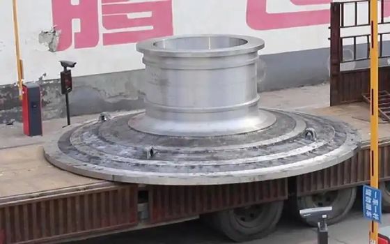 घिसाव-रोधी मिश्र धातु बॉल मिल एंड कवर खोखला शाफ्ट एकीकृत कास्टिंग