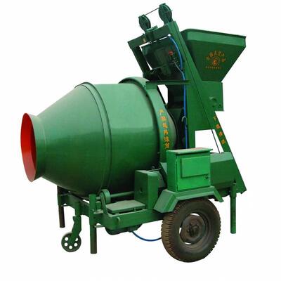 उच्च दक्षता सीमेंट प्लांट उपकरण पोर्टेबल टिल्ट ड्रम कंक्रीट मिक्सर माइन स्लोप और रोड रिपेयर के लिए