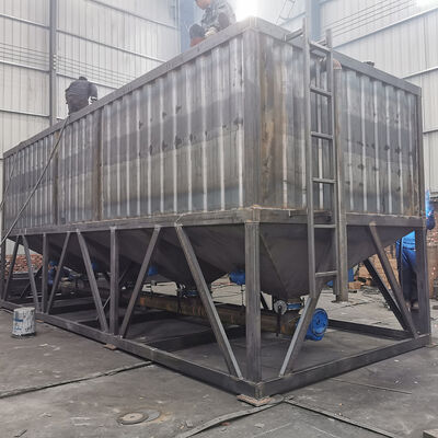 Cement Plant Equipments Mining Use Horizontal Cement Silo Stable Structure Horizontal Cement Tank For Cement Powder Storage