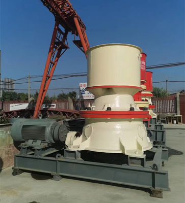 खनन मशीनरी स्टोन क्रेशर मशीन मोबाइल 30kw 350mm हाइड्रोलिक कोन कोल्हू
