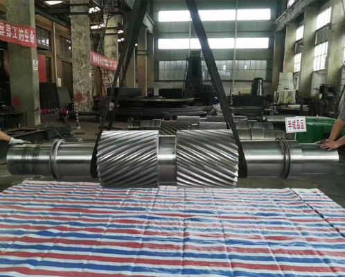 42CrMo स्टील मिल पिनियन गियर्स और रोटरी भट्ठा पिनियन गियर फैक्टरी मूल्य