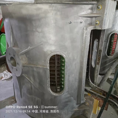 1ton 800kw रैपिड मेल्टिंग मीडियम फ्रीक्वेंसी इंडक्शन मेल्टिंग फर्नेस मेटलर्जी मशीन